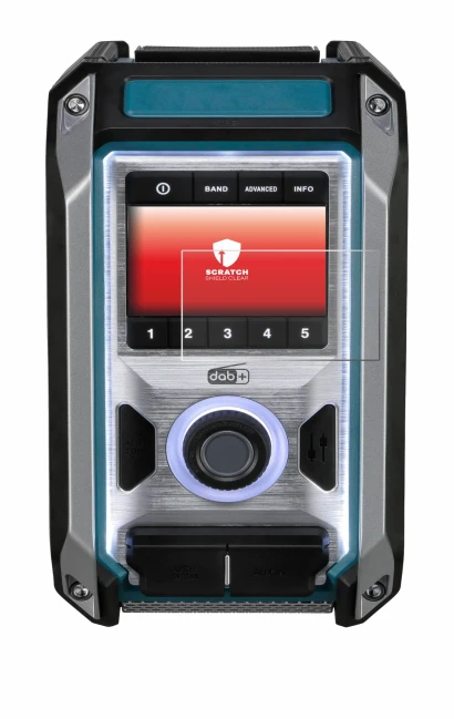 Imagen del dispositivo Makita DMR115 con una amplia variedad de protectores de pantalla.