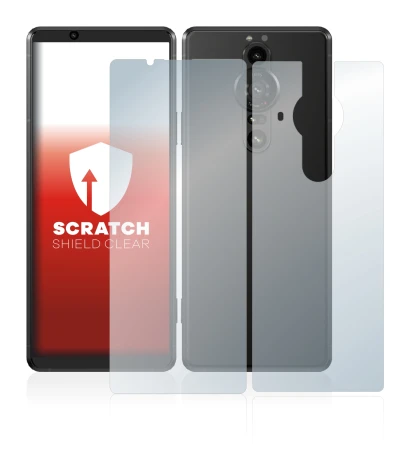 Imagen del dispositivo Sony Xperia Pro-I (Frontal+Trasero) con una amplia variedad de protectores de pantalla.