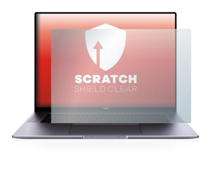 Imagen del dispositivo Huawei MateBook 16 con una amplia variedad de protectores de pantalla.