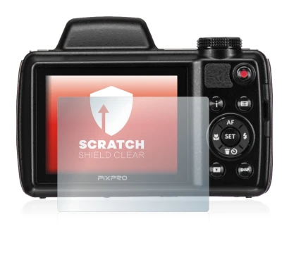 Imagen del dispositivo Kodak Pixpro AZ525 con una amplia variedad de protectores de pantalla.