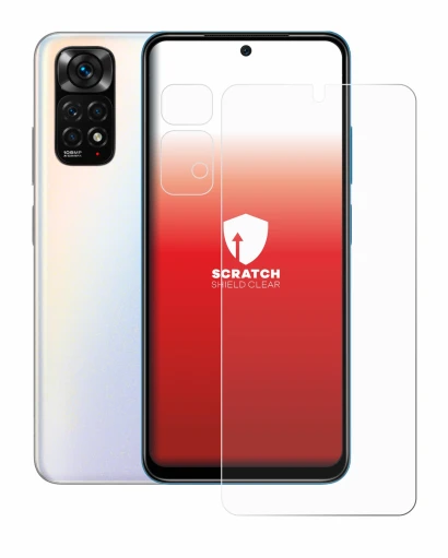 Imagen del dispositivo Xiaomi Redmi Note 11S (Frontal+Cámara) con una amplia variedad de protectores de pantalla.