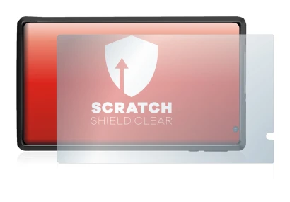 Imagen del dispositivo Pritom L8 con una amplia variedad de protectores de pantalla.