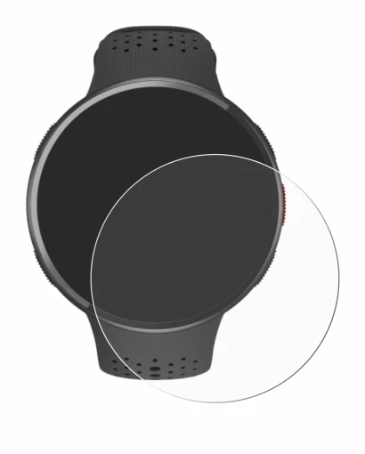 Imagen del dispositivo Polar Pacer Pro con una amplia variedad de protectores de pantalla.
