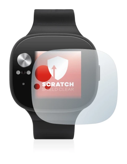 Imagen del dispositivo ASUS Vivowatch BP con una amplia variedad de protectores de pantalla.