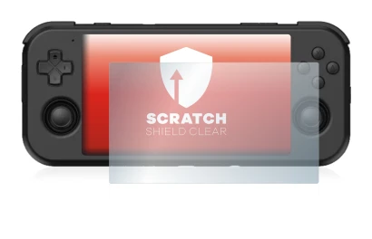 Imagen del dispositivo Retroid Pocket 3 con una amplia variedad de protectores de pantalla.