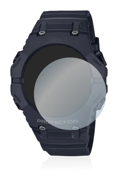 Imagen del dispositivo Casio G-Shock GA-B001 con una amplia variedad de protectores de pantalla.