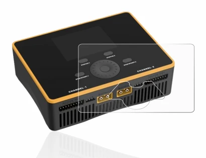 Imagen del dispositivo Junsi iCharger DX8 Duo con una amplia variedad de protectores de pantalla.