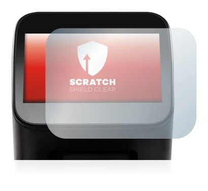 Imagen del dispositivo Shaper Origin Gen2 con una amplia variedad de protectores de pantalla.