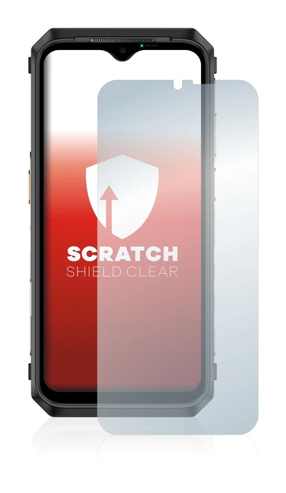 Imagen del dispositivo Ulefone Power Armor 18T con una amplia variedad de protectores de pantalla.