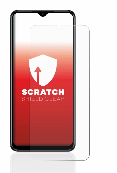 Imagen del dispositivo Tecno Spark Go 2023 con una amplia variedad de protectores de pantalla.