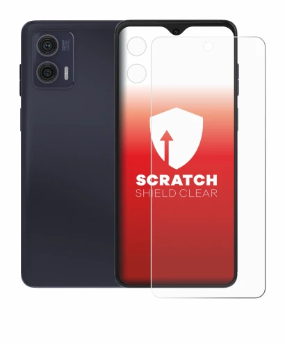 Imagen del dispositivo Motorola Moto G73 5G (Frontal+Cámara) con una amplia variedad de protectores de pantalla.