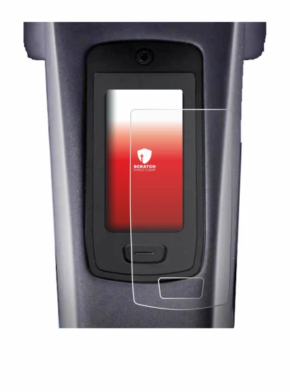 Imagen del dispositivo TQ HPR50 E-Bike System con una amplia variedad de protectores de pantalla.