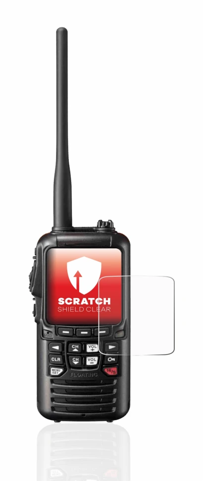 Imagen del dispositivo Standard Horizon HX890 con una amplia variedad de protectores de pantalla.
