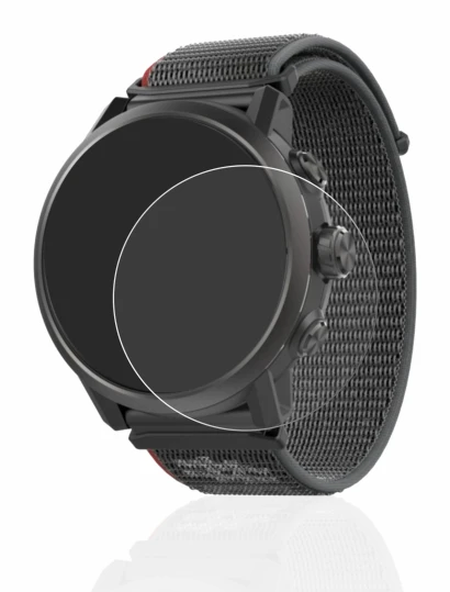 Imagen del dispositivo Coros Apex 2 con una amplia variedad de protectores de pantalla.