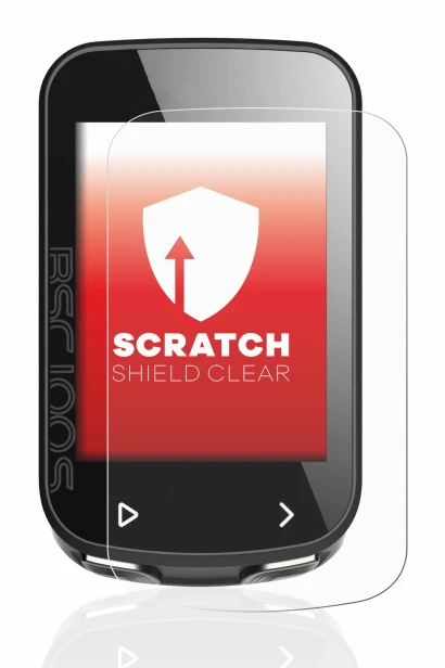 Imagen del dispositivo iGPSPORT BSC100S con una amplia variedad de protectores de pantalla.