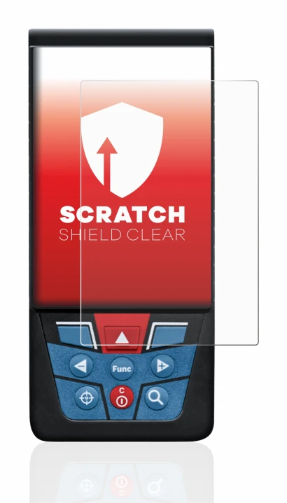 Imagen del dispositivo Bosch GLM 100-25c con una amplia variedad de protectores de pantalla.