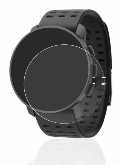 Imagen del dispositivo Suunto 9 Peak Pro con una amplia variedad de protectores de pantalla.