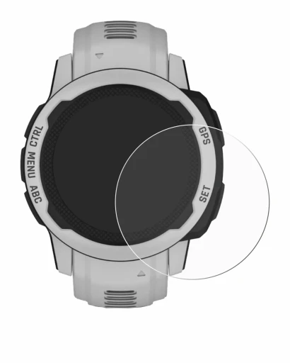 Imagen del dispositivo Garmin Instinct 2S Solar (40 mm) con una amplia variedad de protectores de pantalla.