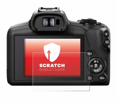 Imagen del dispositivo Canon EOS R100 con una amplia variedad de protectores de pantalla.