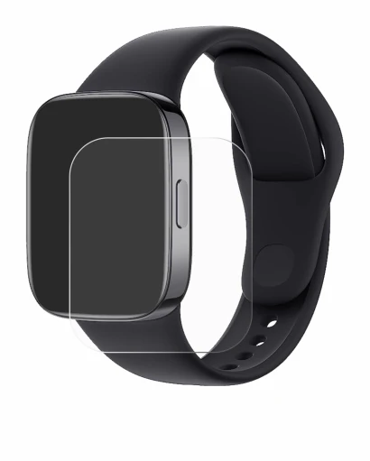 Imagen del dispositivo Xiaomi Redmi Watch 3 con una amplia variedad de protectores de pantalla.