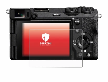 Imagen del dispositivo Sony Alpha 6700 con una amplia variedad de protectores de pantalla.