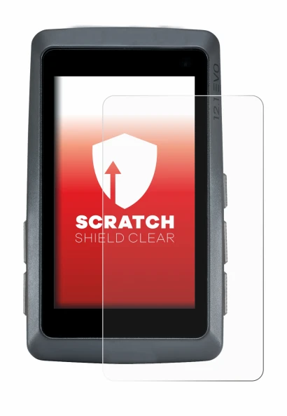 Imagen del dispositivo Sigma ROX 12.1 EVO con una amplia variedad de protectores de pantalla.