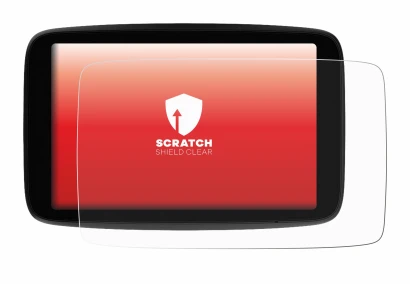 Imagen del dispositivo TomTom GO Expert Plus 7" con una amplia variedad de protectores de pantalla.