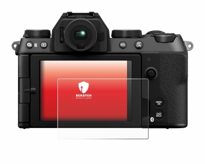 Imagen del dispositivo Fujifilm X-S20 con una amplia variedad de protectores de pantalla.