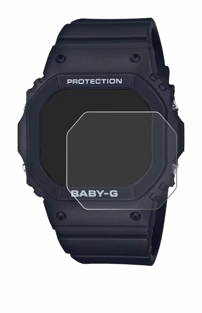 Imagen del dispositivo Casio Baby-G BGD-565 con una amplia variedad de protectores de pantalla.