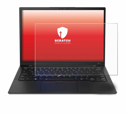 Imagen del dispositivo Lenovo ThinkPad X1 Carbon 14" Gen 11 con una amplia variedad de protectores de pantalla.