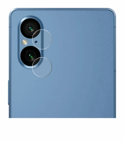 Imagen del dispositivo Sony Xperia 5 V (SÓLO Cámara) con una amplia variedad de protectores de pantalla.