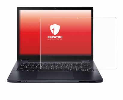 Imagen del dispositivo Acer TravelMate Spin P4 14" 16:10 con una amplia variedad de protectores de pantalla.