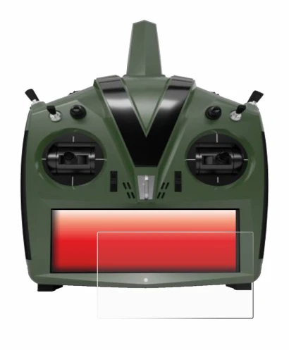 Imagen del dispositivo VBar Control Evo con una amplia variedad de protectores de pantalla.