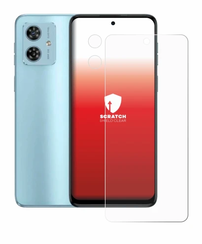 Imagen del dispositivo Motorola Moto G54 (Frontal+Cámara) con una amplia variedad de protectores de pantalla.