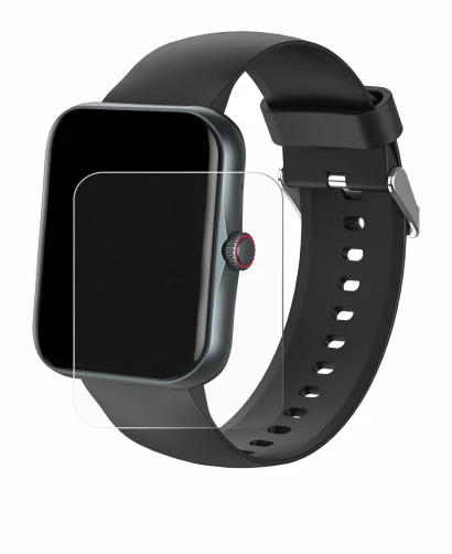 Imagen del dispositivo Pthtechus S80K con una amplia variedad de protectores de pantalla.