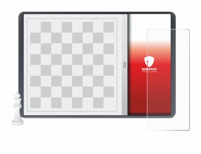 Imagen del dispositivo Chessnut Evo con una amplia variedad de protectores de pantalla.