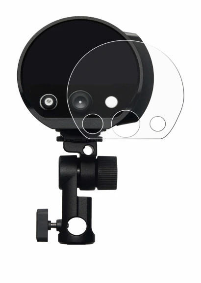 Imagen del dispositivo Profoto B10X con una amplia variedad de protectores de pantalla.