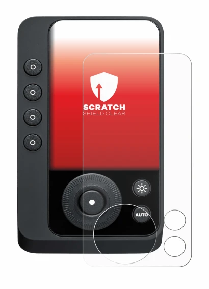 Imagen del dispositivo Profoto Connect Pro con una amplia variedad de protectores de pantalla.