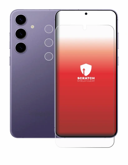 Imagen del dispositivo Samsung Galaxy S24 Plus (Frontal+Cámara) con una amplia variedad de protectores de pantalla.