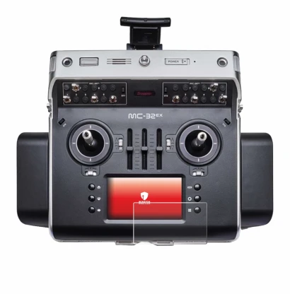 Imagen del dispositivo Graupner MC-32ex con una amplia variedad de protectores de pantalla.