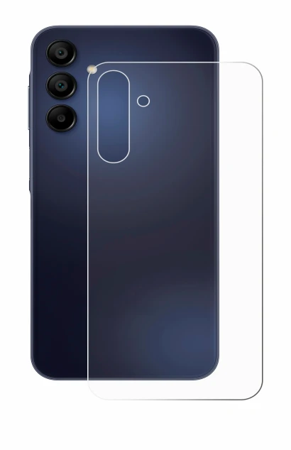 Imagen del dispositivo Samsung Galaxy A15 5G (Trasero) con una amplia variedad de protectores de pantalla.