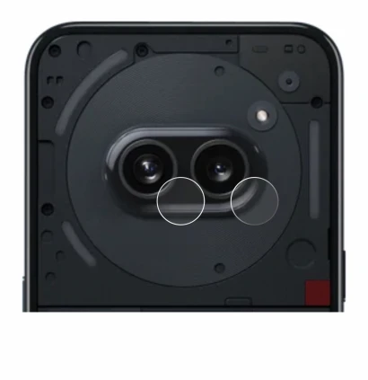 Imagen del dispositivo Nothing Phone (2a) (SÓLO Cámara) con una amplia variedad de protectores de pantalla.