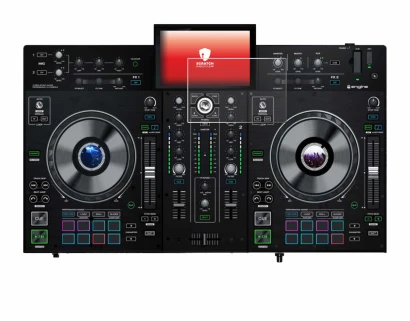 Imagen del dispositivo Denon DJ Prime 2 con una amplia variedad de protectores de pantalla.