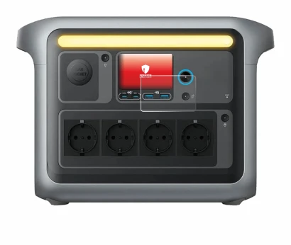 Imagen del dispositivo Anker SOLIX C1000X con una amplia variedad de protectores de pantalla.