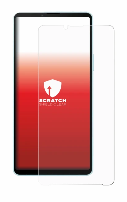 Imagen del dispositivo Sony Xperia 10 VI con una amplia variedad de protectores de pantalla.