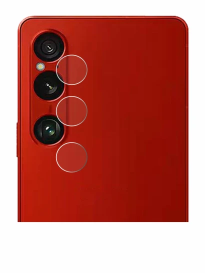 Imagen del dispositivo Sony Xperia 1 VI (SÓLO Cámara) con una amplia variedad de protectores de pantalla.