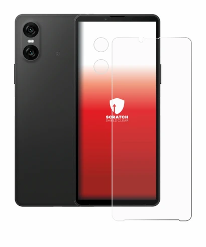 Imagen del dispositivo Sony Xperia 10 VI (Frontal+Cámara) con una amplia variedad de protectores de pantalla.