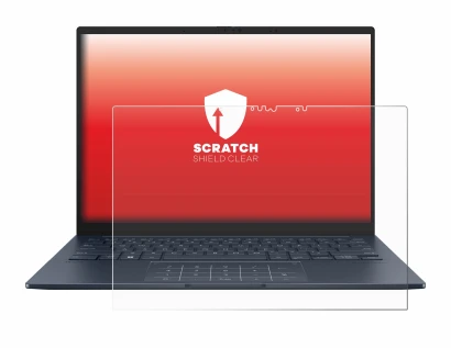 Imagen del dispositivo ASUS ZenBook 14 OLED UX3405 Touch con una amplia variedad de protectores de pantalla.