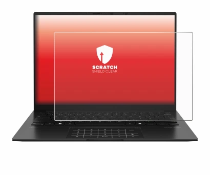 Imagen del dispositivo ASUS ZenBook 14 OLED UM3406 con una amplia variedad de protectores de pantalla.