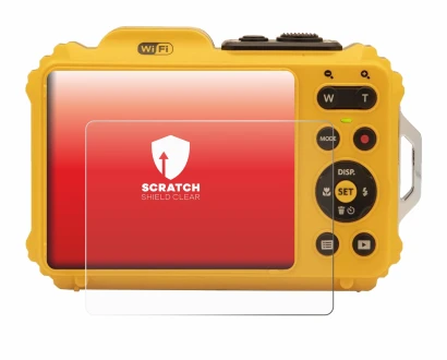 Imagen del dispositivo Kodak Pixpro WPZ2 con una amplia variedad de protectores de pantalla.
